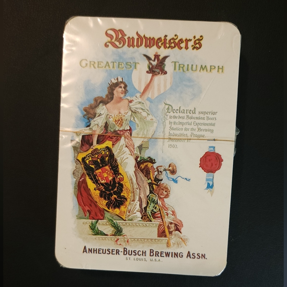 Budweiser Greatest Triumph Card Deck